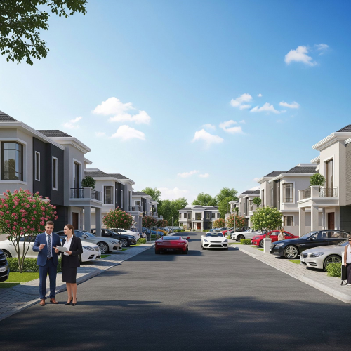 Affordable bungalows in Surat at Keshav Kunj – luxury villas in gated community with wide roads